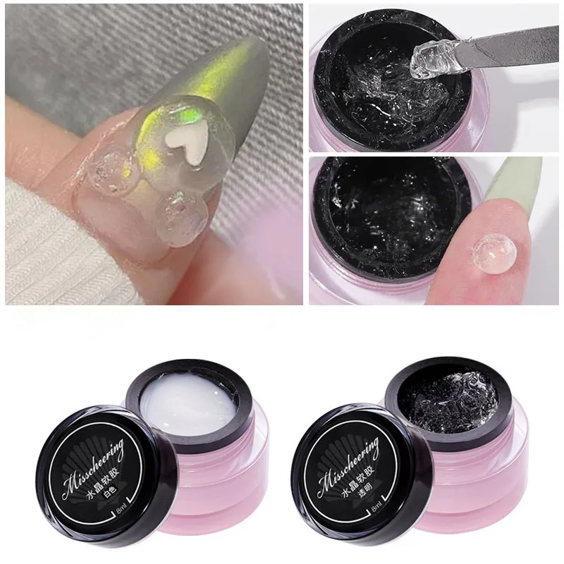 1 Bottle 3D Stereo Clay Soft Naill Gel Nails Art Glue Carve Model White/Clear Non Sticky Manicure Gel Glue Soak Off Gel Polish
1 Bottle 3D Stereo Clay Soft Naill Gel Nails Art Glue Carve Model White/Clear Non Sticky Manicure Gel Glue Soak Off Gel Polish