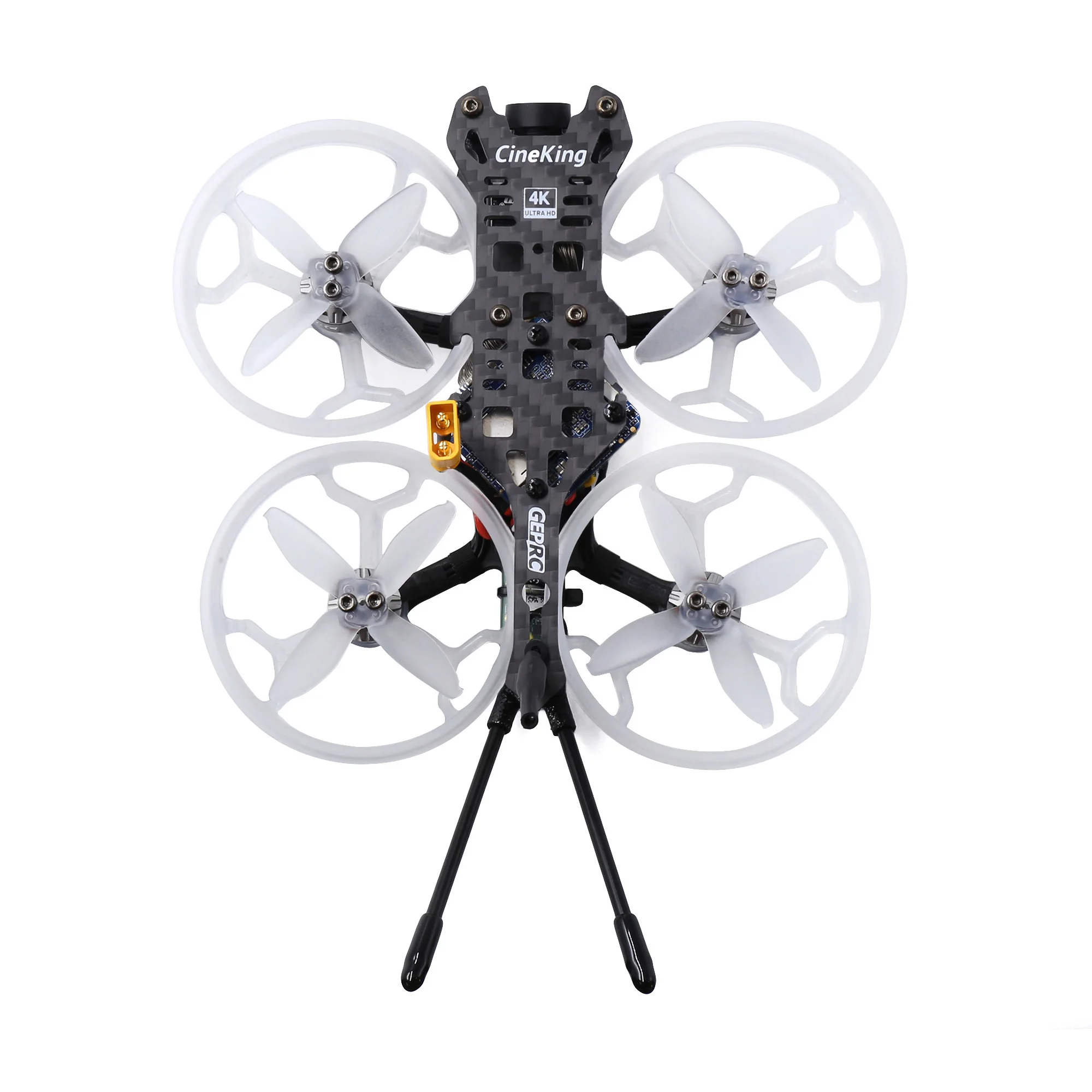 GEPRC CineKing 4K 95mm STABLE F411 12A 200mW Runcam Hybrid 4K GR1105 5000KV 3-4S Cinewhoop Duct Drone for FPV Racing Freestyle
GEPRC CineKing 4K 95mm STABLE F411 12A 200mW Runcam Hybrid 4K GR1105 5000KV 3-4S Cinewhoop Duct Drone for FPV Racing Freestyle