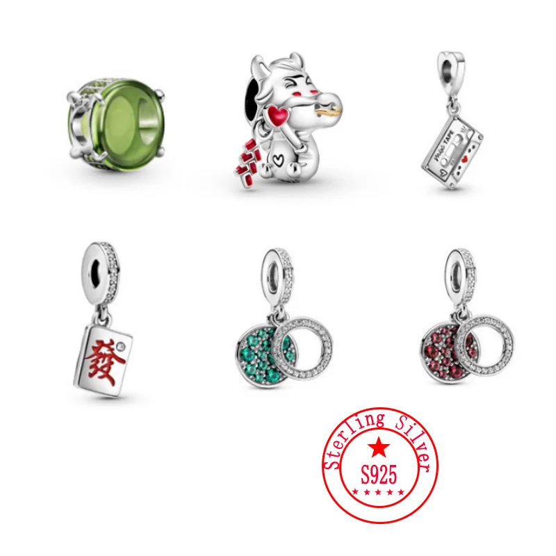 Genuine S925 Sterling Silver Cow Bead Popular Street RacketFit Pandora Bracelet DIY Women Jewelry
Genuine S925 Sterling Silver Cow Bead Popular Street RacketFit Pandora Bracelet DIY Women Jewelry