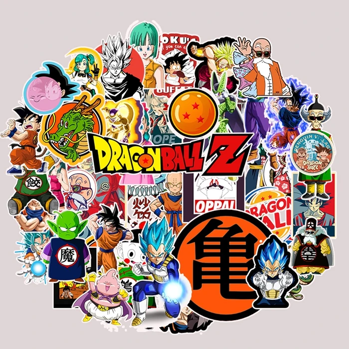 PickJoy Япония мультфильм dragon ball Стикеры для автомобиля ноутбука Холодильник
