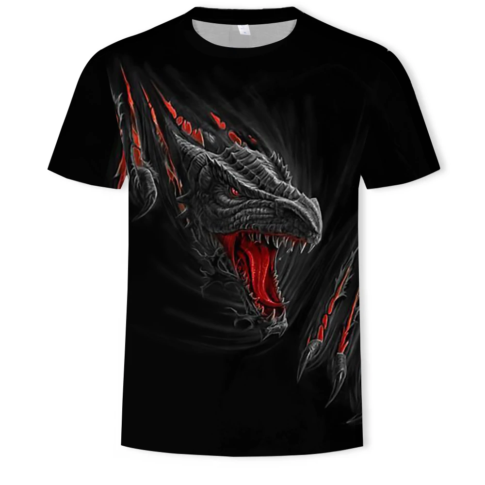 2021 Men's Summer Short Sleeve Round Neck T-Shirt Fashion 3D Harajuku Beast Printed T-Shirt Men's and Women's Same Sports Top
2021 Men's Summer Short Sleeve Round Neck T-Shirt Fashion 3D Harajuku Beast Printed T-Shirt Men's and Women's Same Sports Top