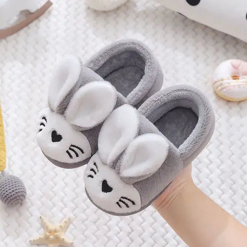 Kid Slippers for Girls Bunny Winter Children Cotton Slippers Cute Cartoon Boy Girls Baby Non-slip Warm Toddler Home Shoes 2-10T
Kid Slippers for Girls Bunny Winter Children Cotton Slippers Cute Cartoon Boy Girls Baby Non-slip Warm Toddler Home Shoes 2-10T