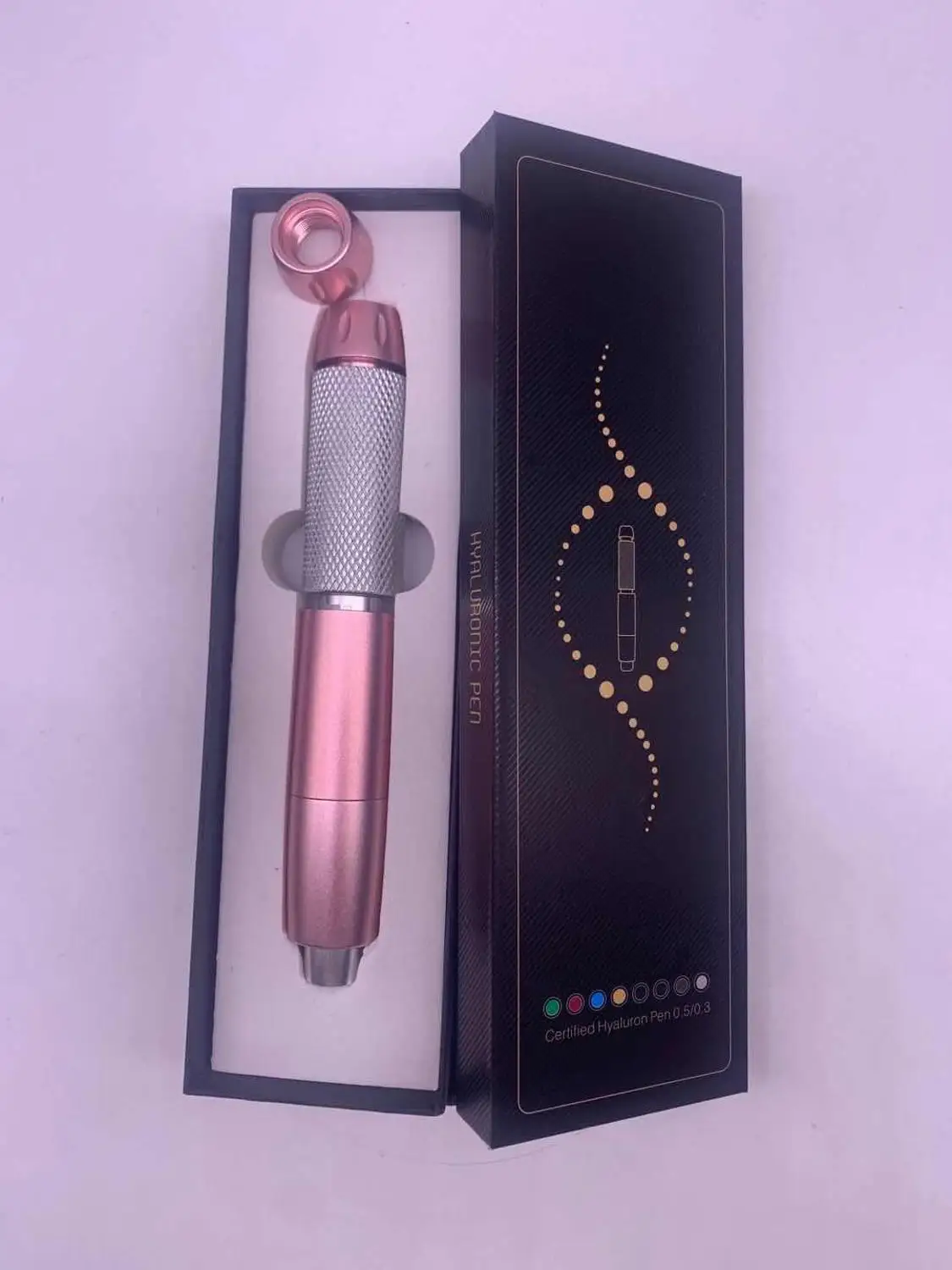 2in 1 Pen with 3 Level Adjust Pressure Hyaluronic Acid Pen Nozzle Adapter New for Anti Wrinkle Lip Lifting 0.3ml&0.5ml Origin
2in 1 Pen with 3 Level Adjust Pressure Hyaluronic Acid Pen Nozzle Adapter New for Anti Wrinkle Lip Lifting 0.3ml&0.5ml Origin