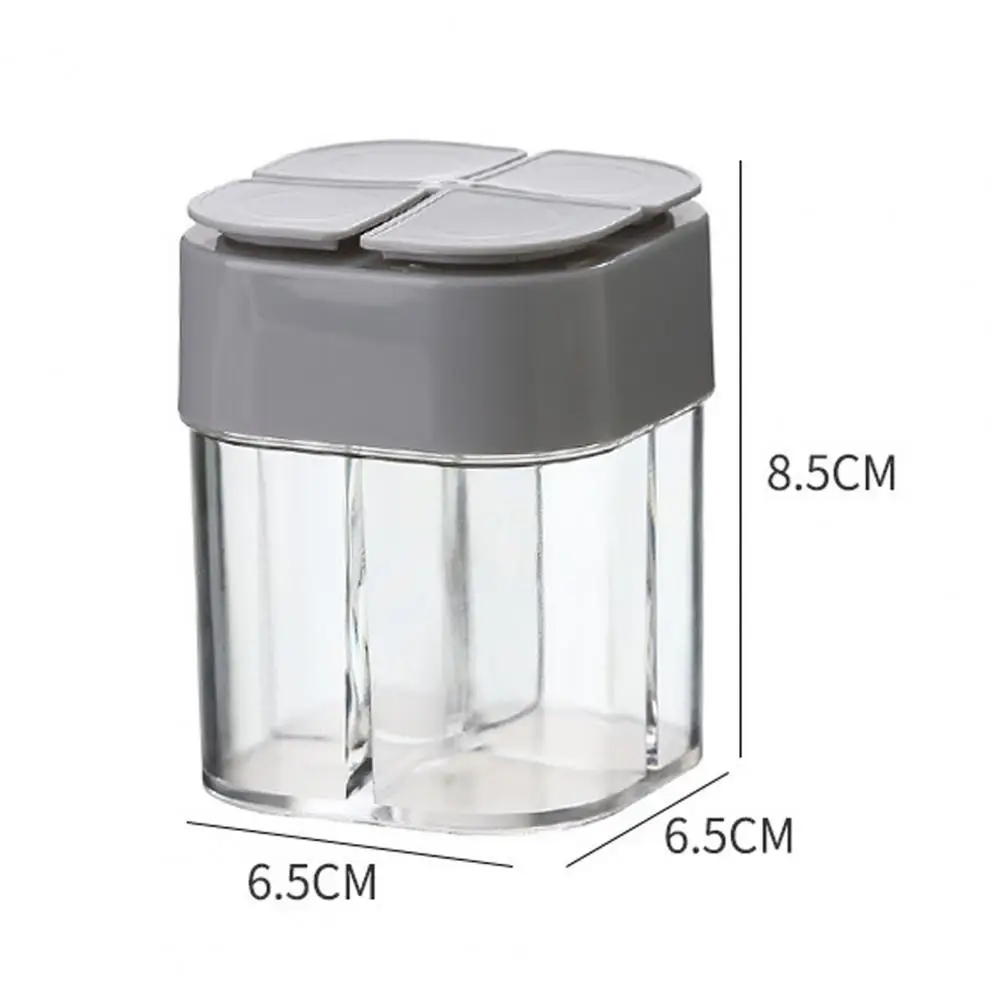 50% Hot Sale Eco-friendly Spice Jar Dust-proof Plastic Mini Condiment Bottle Supplies for Home Salt Pepper Condiment Dispenser
50% Hot Sale Eco-friendly Spice Jar Dust-proof Plastic Mini Condiment Bottle Supplies for Home Salt Pepper Condiment Dispenser