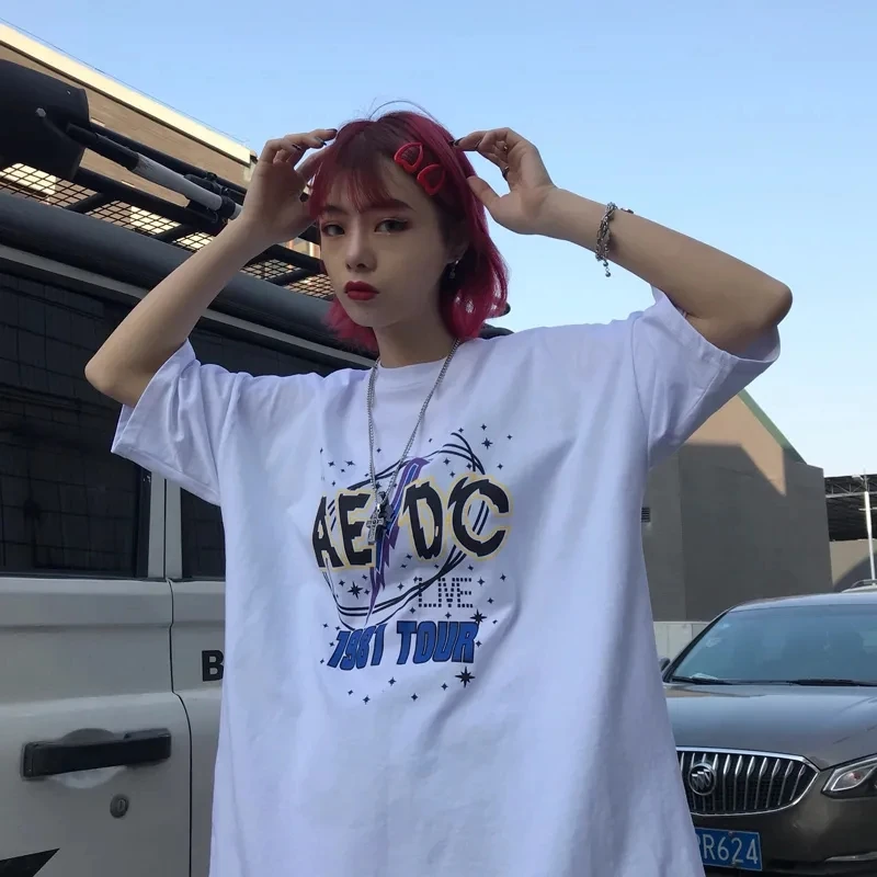 short sleeve Printed graphic tee women clothing accessory album club New summer t shirt women white tops fashion t-shirt
short sleeve Printed graphic tee women clothing accessory album club New summer t shirt women white tops fashion t-shirt