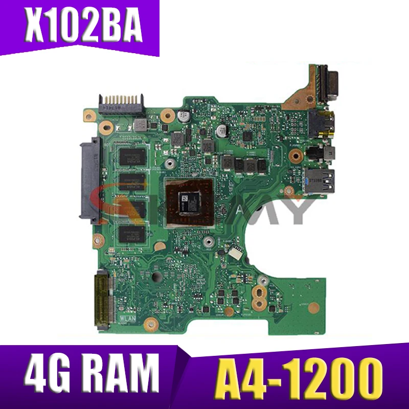 X102BA MAIN_BD._4G/A4-1200/AS Motherboard For ASUS Laptop A4-1200 With CPU Onboard 4GB RAM Mainboard 90NB0360-R00020
X102BA MAIN_BD._4G/A4-1200/AS Motherboard For ASUS Laptop A4-1200 With CPU Onboard 4GB RAM Mainboard 90NB0360-R00020