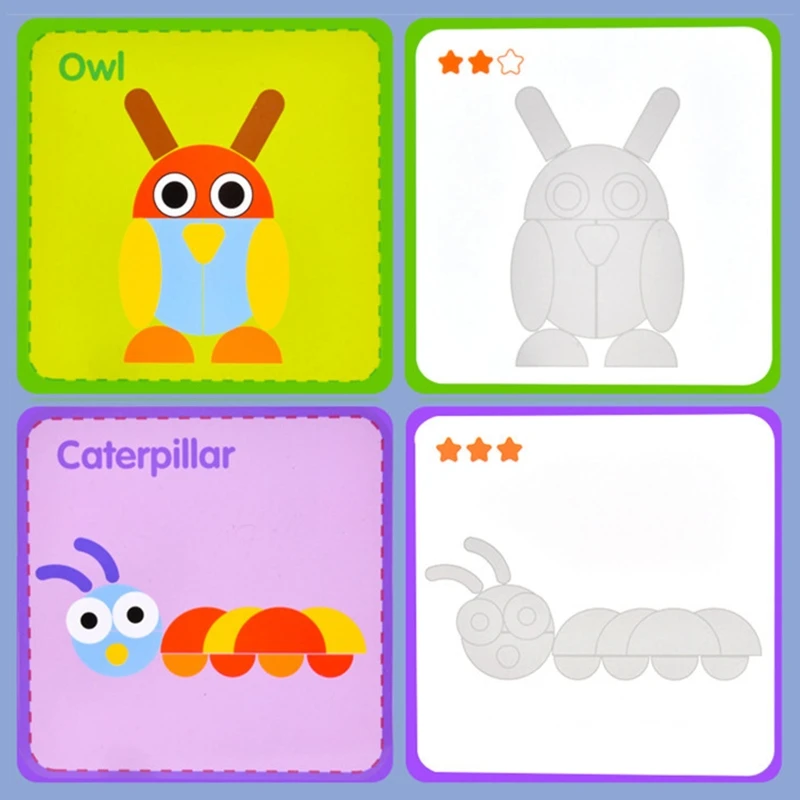 Children Wood Creative Fun Geometric Animal Puzzle Kids Development Jigsaw Toys X5XE 
Children Wood Creative Fun Geometric Animal Puzzle Kids Development Jigsaw Toys X5XE