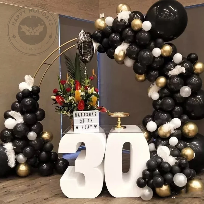 5-12inch White Black Balloon Metal Balloons With Decor Supplies Baby Shower Customized Wedding Happy Birthday Party Scene Ballon
5-12inch White Black Balloon Metal Balloons With Decor Supplies Baby Shower Customized Wedding Happy Birthday Party Scene Ballon