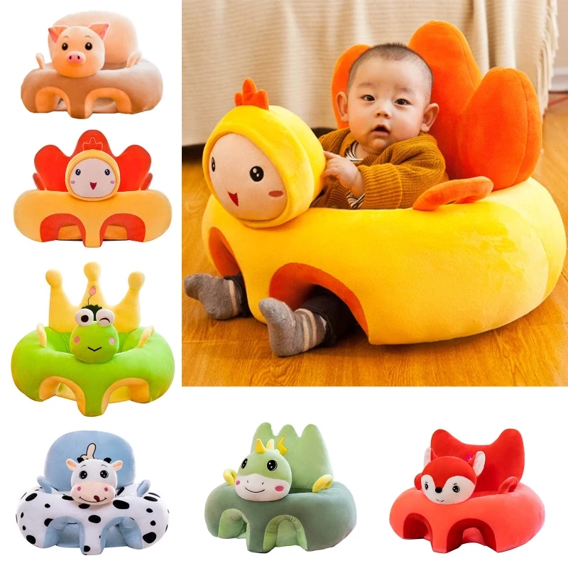 652F Cartoon Animal Baby Seat Sofa Infants Learning Sitting Chair Comfort Plush Support Pillow Cushion Newborn Gifts
652F Cartoon Animal Baby Seat Sofa Infants Learning Sitting Chair Comfort Plush Support Pillow Cushion Newborn Gifts