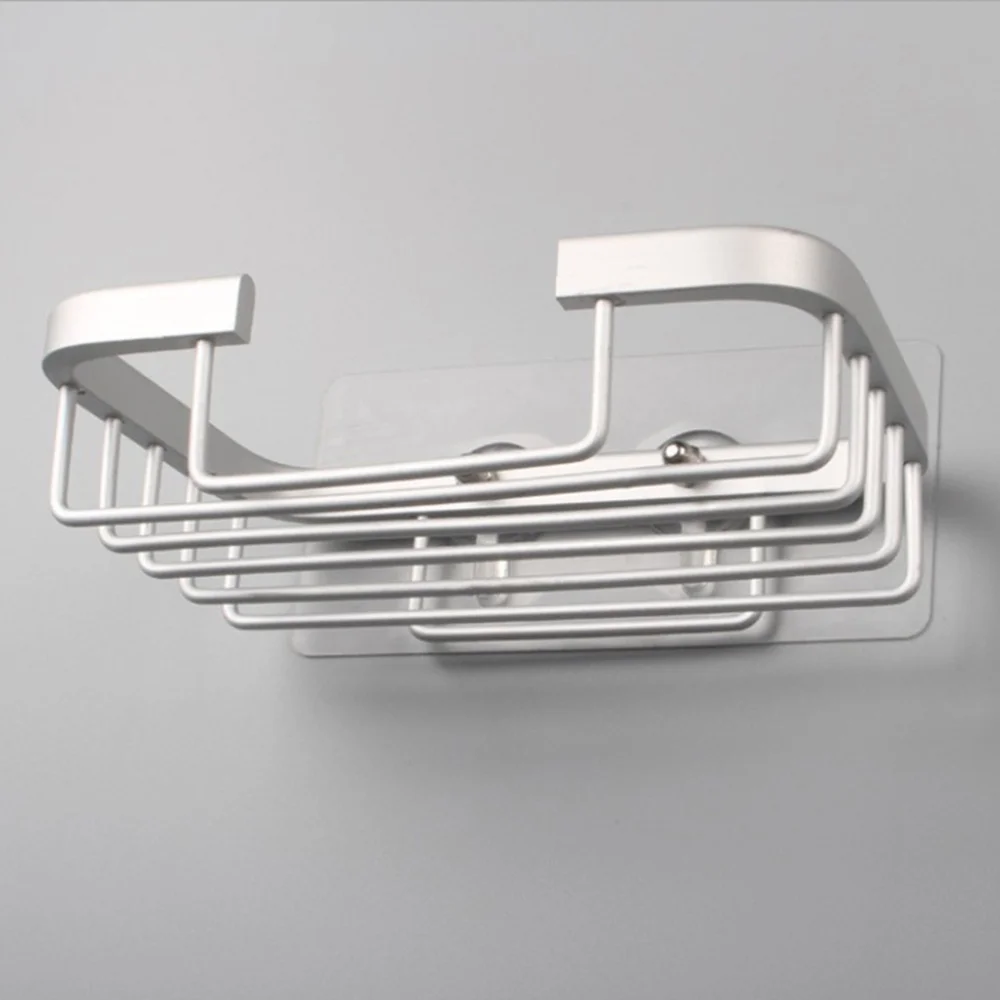 Bathroom Box Free-Punching Space Aluminum Antirust Soap Holder Creative Traceless Stickers Rack Soap Organizer
Bathroom Box Free-Punching Space Aluminum Antirust Soap Holder Creative Traceless Stickers Rack Soap Organizer