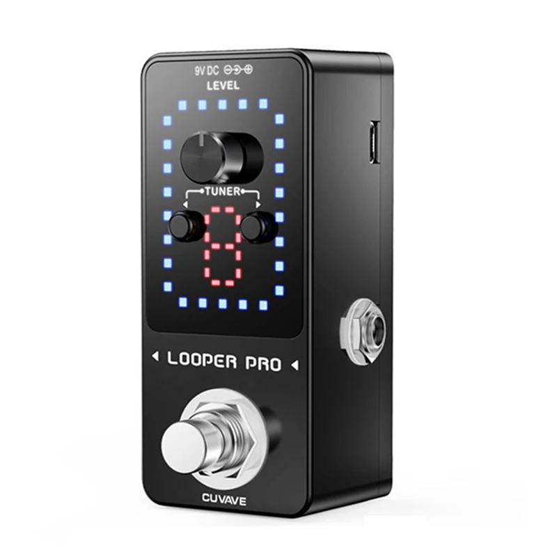 Усовершенствованная гитарная петля CUVAVE LOOPER PRO, педаль для гитары, педаль для создания эффектов, 9 петель, неограниченное количество, Встроен...
Усовершенствованная гитарная петля CUVAVE LOOPER PRO, педаль для гитары, педаль для создания эффектов, 9 петель, неограниченное количество, Встроен...
