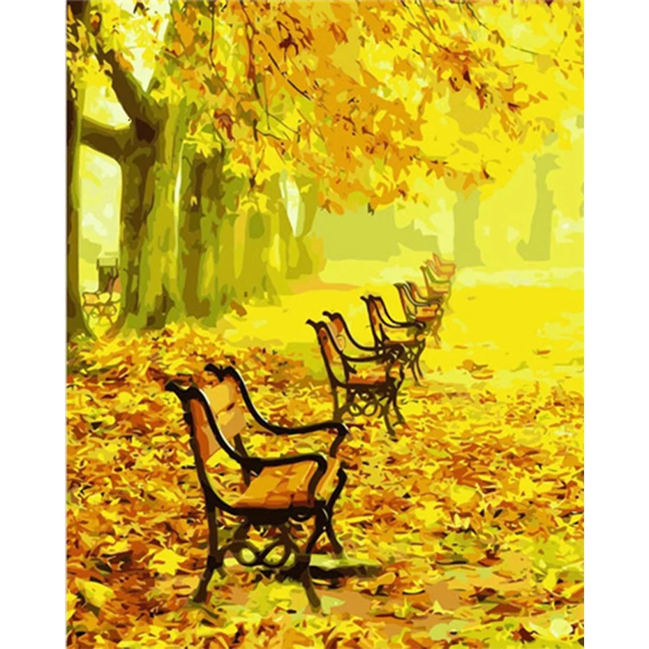 tapb Autumn Fall Scenery Pictures DIY Painting By Numbers Adults Drawing On Canvas HandPainted Coloing By Numbers Wall Art Decor 
tapb Autumn Fall Scenery Pictures DIY Painting By Numbers Adults Drawing On Canvas HandPainted Coloing By Numbers Wall Art Decor