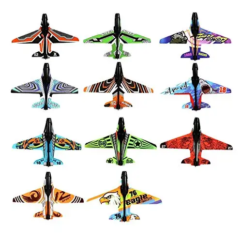 Catapult Plane Bubble Catapult Plane Toy Airplane Shooting Game Toy for Kid Foam Airplane with 4 Pcs Glider Airplane Outdoor Toy
Catapult Plane Bubble Catapult Plane Toy Airplane Shooting Game Toy for Kid Foam Airplane with 4 Pcs Glider Airplane Outdoor Toy