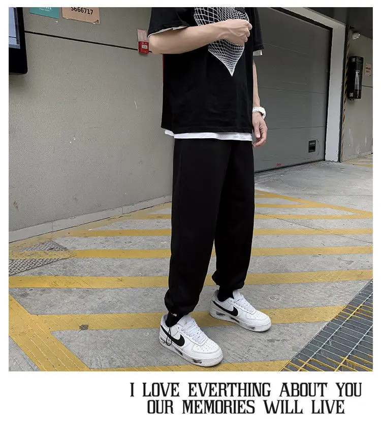 Summer trousers men's casual trousers thin spring and autumn Korean edition trend pull rope loose bundle feet
Summer trousers men's casual trousers thin spring and autumn Korean edition trend pull rope loose bundle feet