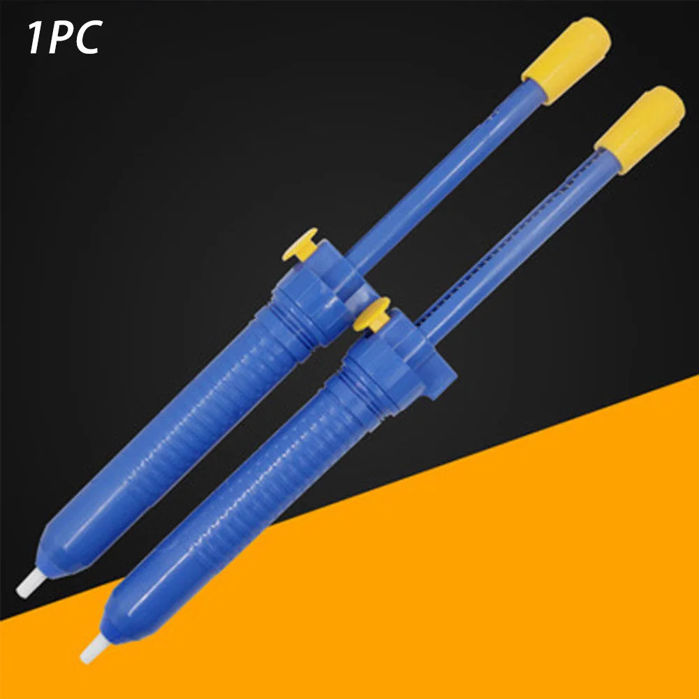 Remover Strong Pump With Long Handle Manual Portable Plastic Solder Sucker Tackle Vacuum Desolder Welding Tools
Remover Strong Pump With Long Handle Manual Portable Plastic Solder Sucker Tackle Vacuum Desolder Welding Tools