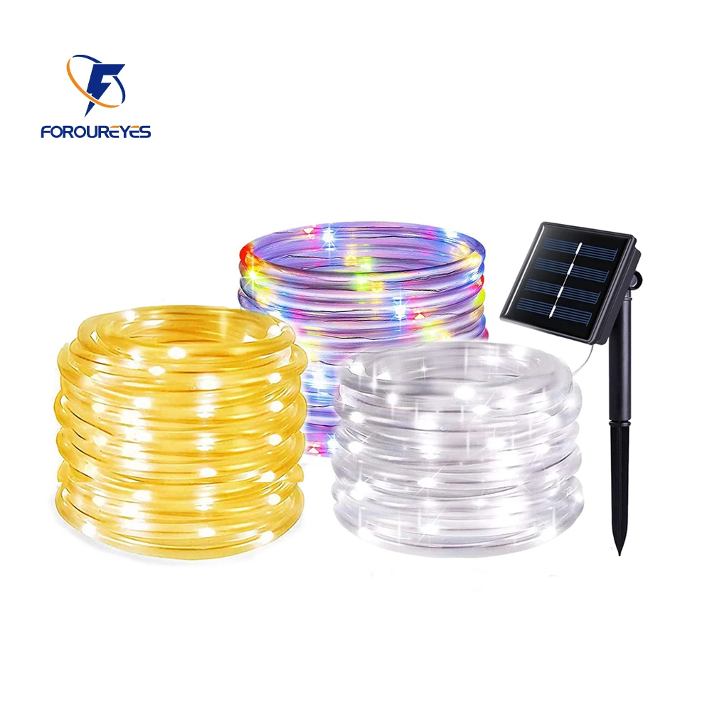 Solar Festoon Led Light Waterproof 7m 12m 22m 32m 8modes Tube Street Garland Fairy String Lights for Christmas Decoration Fairy
Solar Festoon Led Light Waterproof 7m 12m 22m 32m 8modes Tube Street Garland Fairy String Lights for Christmas Decoration Fairy