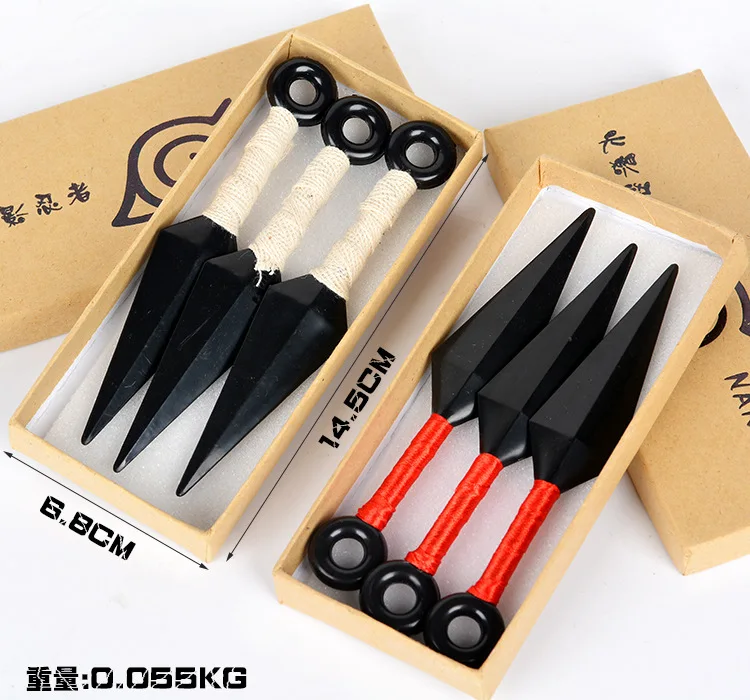 New Cheap 3pcs/set Plastic Anime Japanese Ninja Kunai Darts Uchiha Kakashi Figure Cosplay Props Accessories
New Cheap 3pcs/set Plastic Anime Japanese Ninja Kunai Darts Uchiha Kakashi Figure Cosplay Props Accessories