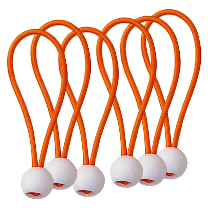 6Xpcs Bungee Cord & Ball - Tie Down Strap for Tents, Tarp, Banner and Other General Use
6Xpcs Bungee Cord & Ball - Tie Down Strap for Tents, Tarp, Banner and Other General Use