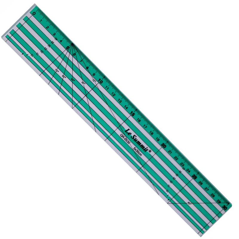 Made In Taiwan Patchwork Ruler 5x30CM Handmade Cloth Patchwork Sewing Feet Tailor-foot Put Yardstick Cuting Cutting QR-0530
Made In Taiwan Patchwork Ruler 5x30CM Handmade Cloth Patchwork Sewing Feet Tailor-foot Put Yardstick Cuting Cutting QR-0530
