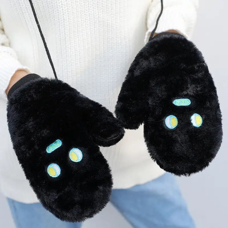 Winter Plush Mittens Fashion Plus Velvet Thick Hanging Neck Bag Refers To Warm Cycling Korean Student Ladies Gloves
Winter Plush Mittens Fashion Plus Velvet Thick Hanging Neck Bag Refers To Warm Cycling Korean Student Ladies Gloves