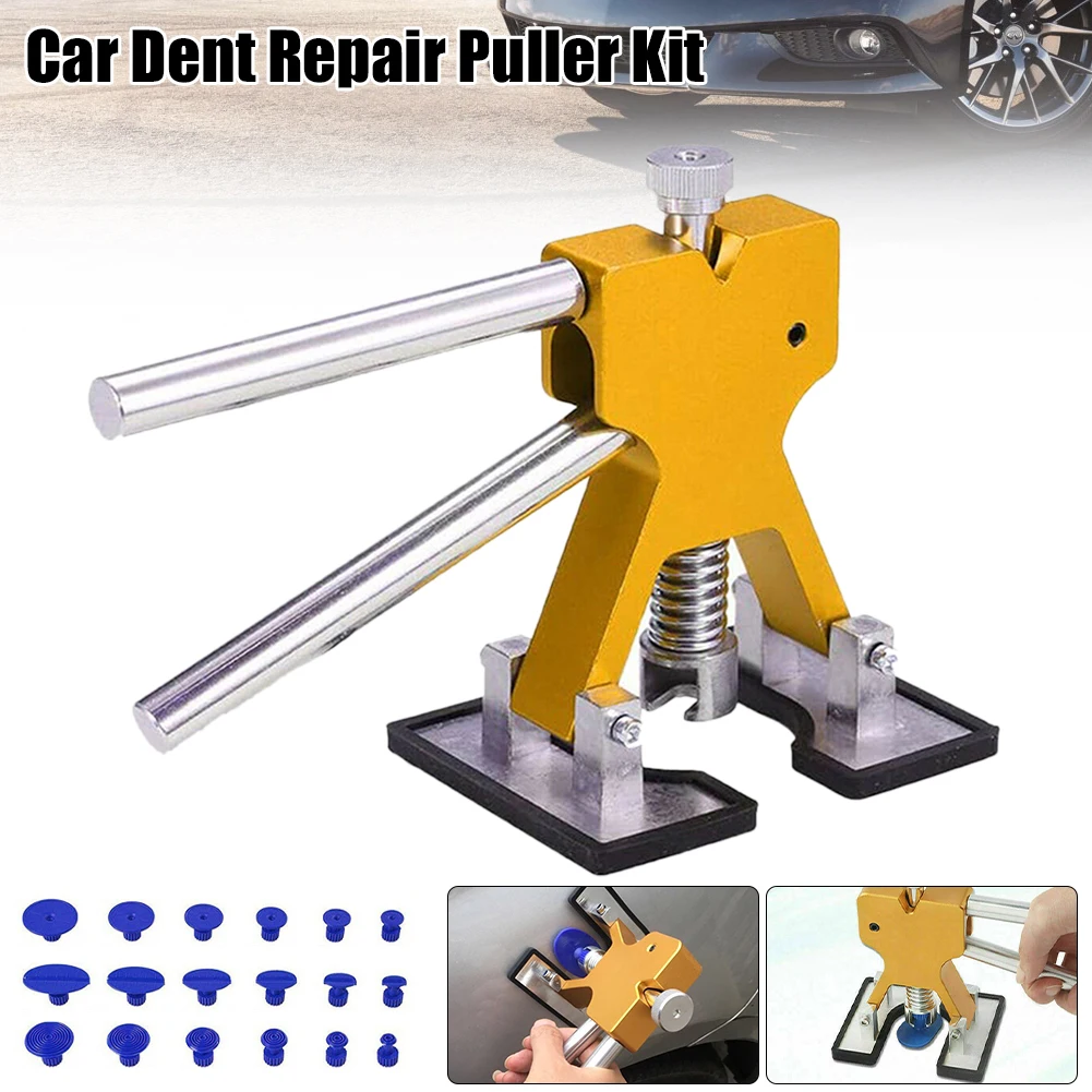 Car Paintless Dent Removal Dent Puller Auto Body Repair Tool Kits with Glue Puller Tab for Vehicle Car Damage Dent Repair tools
Car Paintless Dent Removal Dent Puller Auto Body Repair Tool Kits with Glue Puller Tab for Vehicle Car Damage Dent Repair tools