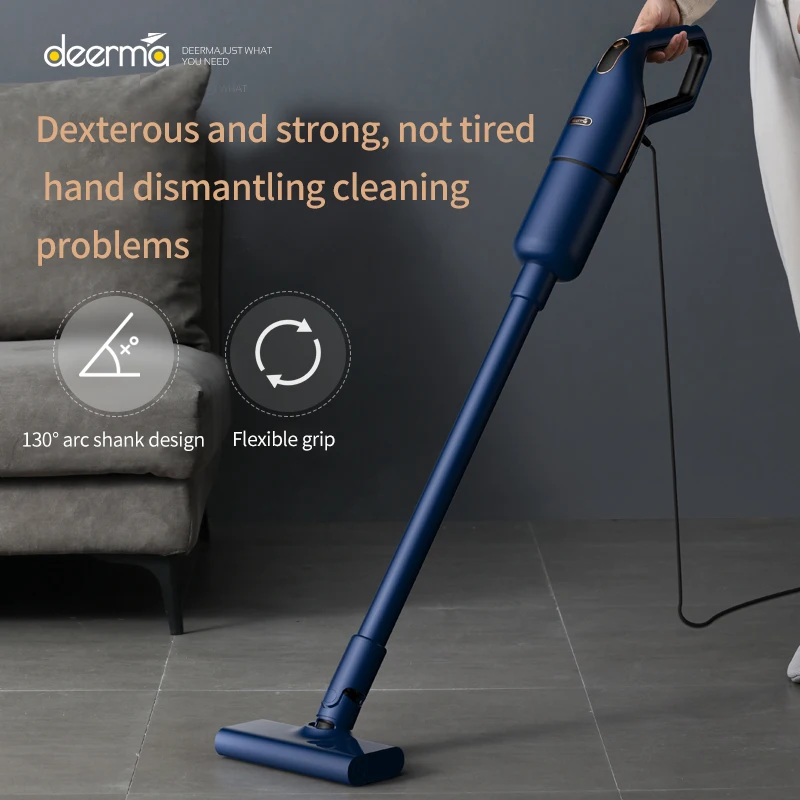 2021Deerma dx1000 handheld vacuum cleaner 16kpa suction portable filter rinse instrument removal with multiple brush heads | Бытовая
