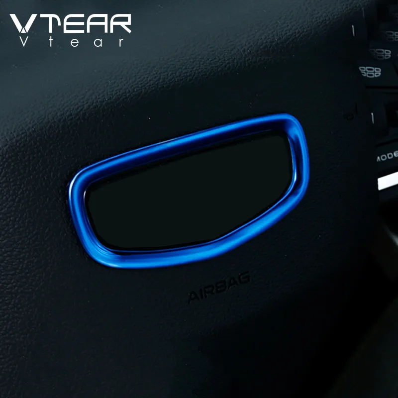 Vtear для Geely легкой SX11 интерьер руль рамы-карнизы накладка паеткам Тюнинг