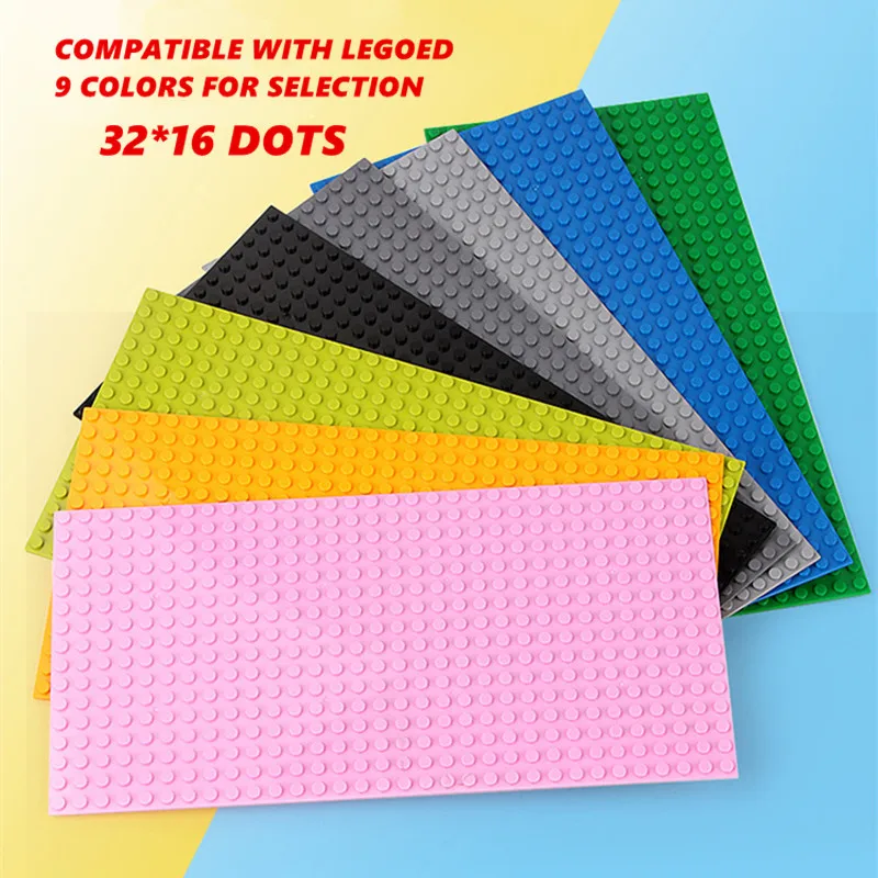 16x32 Classic Base Plates Plastic Bricks Baseplates Suitable City Classic Dimension Building Blocks Construction Toys 16*32 Dots 
16x32 Classic Base Plates Plastic Bricks Baseplates Suitable City Classic Dimension Building Blocks Construction Toys 16*32 Dots