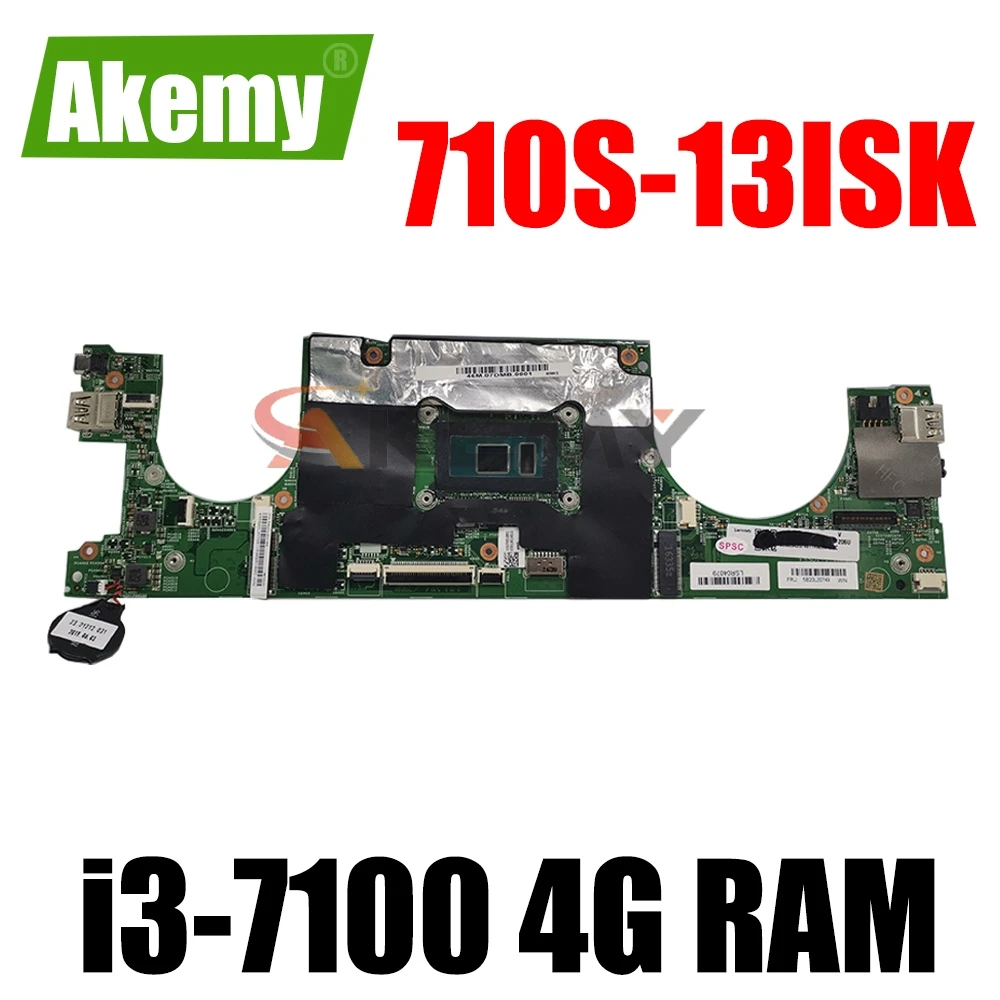 448.0A701.0011 motherboard for Lenovo 710S-13ISK xiaoxin air 13 laptop motherboard CPU i3 7100 4G RAM 100% test work
448.0A701.0011 motherboard for Lenovo 710S-13ISK xiaoxin air 13 laptop motherboard CPU i3 7100 4G RAM 100% test work