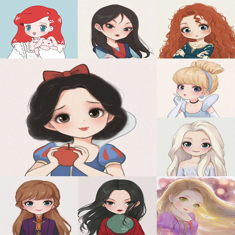 Cartoon Disney Princess Poster Girl Room Decoration Small Size Wall Painting Home Bedroom Desk Decoration Frameless Mural
Cartoon Disney Princess Poster Girl Room Decoration Small Size Wall Painting Home Bedroom Desk Decoration Frameless Mural