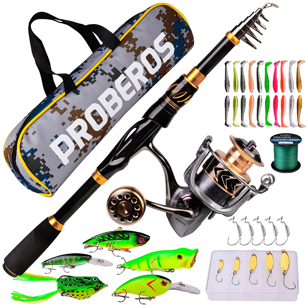 Portable Fishing Rod Fishing Reel Combo 5.1:1 Ratio 11kg Max Drag 2.1m Telescopic Rod Kit Fishing Lures Hooks with Storage Bag
Portable Fishing Rod Fishing Reel Combo 5.1:1 Ratio 11kg Max Drag 2.1m Telescopic Rod Kit Fishing Lures Hooks with Storage Bag