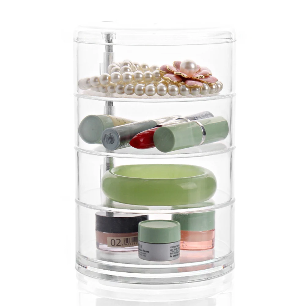 Rotating Jewelry Storage Box 4 Layers Jewelry Organizer Holder for Necklace Bracelet Ring Earring Small Items Container Case
Rotating Jewelry Storage Box 4 Layers Jewelry Organizer Holder for Necklace Bracelet Ring Earring Small Items Container Case
