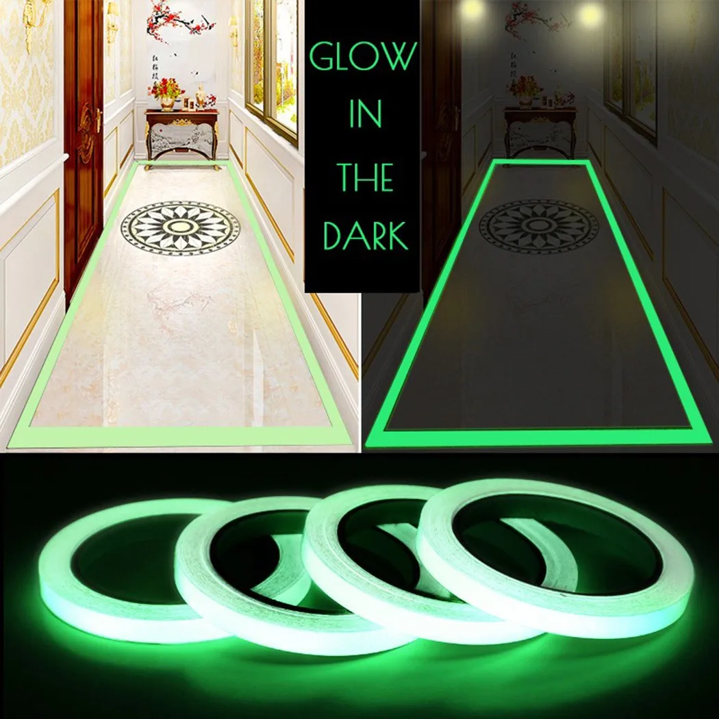 1Pc Luminous Band Baseboard Wall Sticker Glow In The Dark DIY Strip Stickers Luminous Tape Safety Exit Warning Luminous Sticker
1Pc Luminous Band Baseboard Wall Sticker Glow In The Dark DIY Strip Stickers Luminous Tape Safety Exit Warning Luminous Sticker