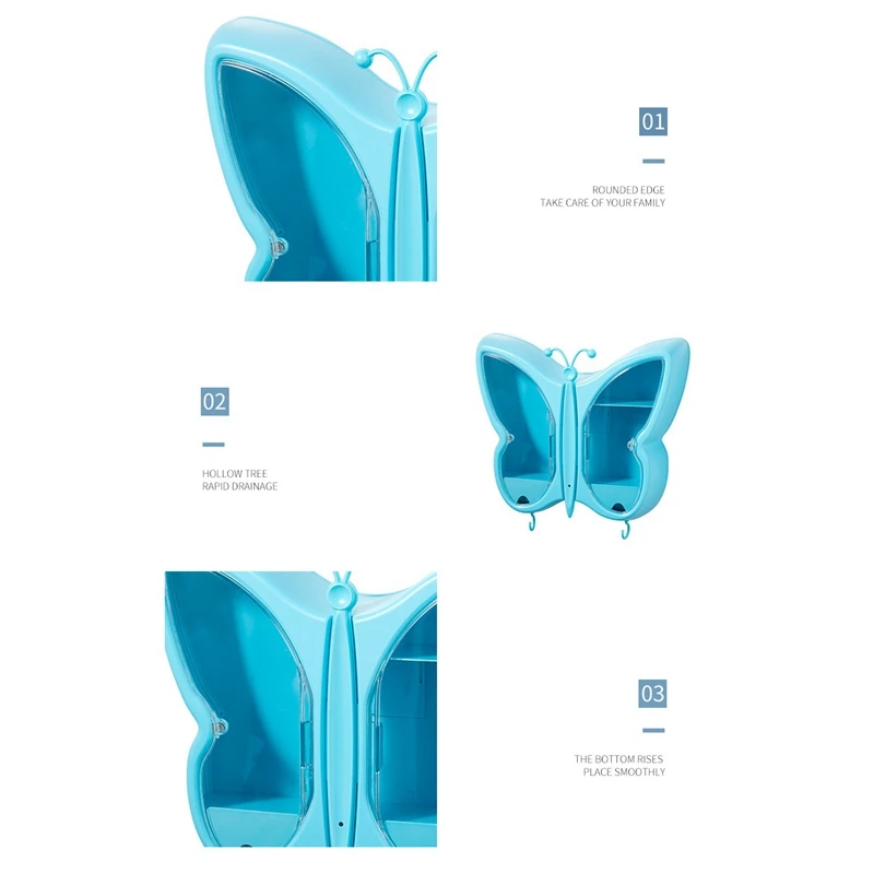 Butterfly Wall Hanging Makeup Storage Box Drawer-Type Bathroom Makeup
Butterfly Wall Hanging Makeup Storage Box Drawer-Type Bathroom Makeup