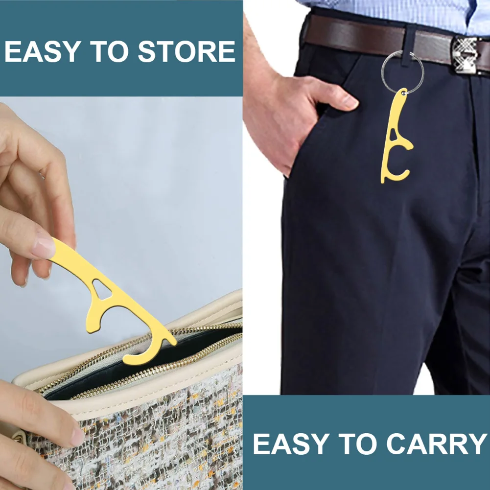 Non-Contact Door Opener Button Pusher Personal Reusable Safe Multitool Press Elevator H-best
Non-Contact Door Opener Button Pusher Personal Reusable Safe Multitool Press Elevator H-best