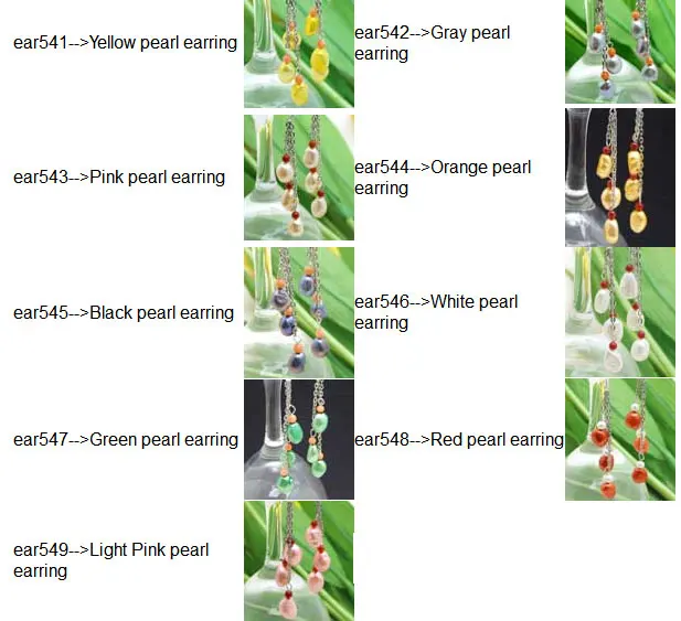 Qingmos Natural Orange Pearl Earrings for Women with 7-9mm Baroque Freshwater Orange Pearl & Red Coral Dangle Earring 3" Jewelry
Qingmos Natural Orange Pearl Earrings for Women with 7-9mm Baroque Freshwater Orange Pearl & Red Coral Dangle Earring 3" Jewelry