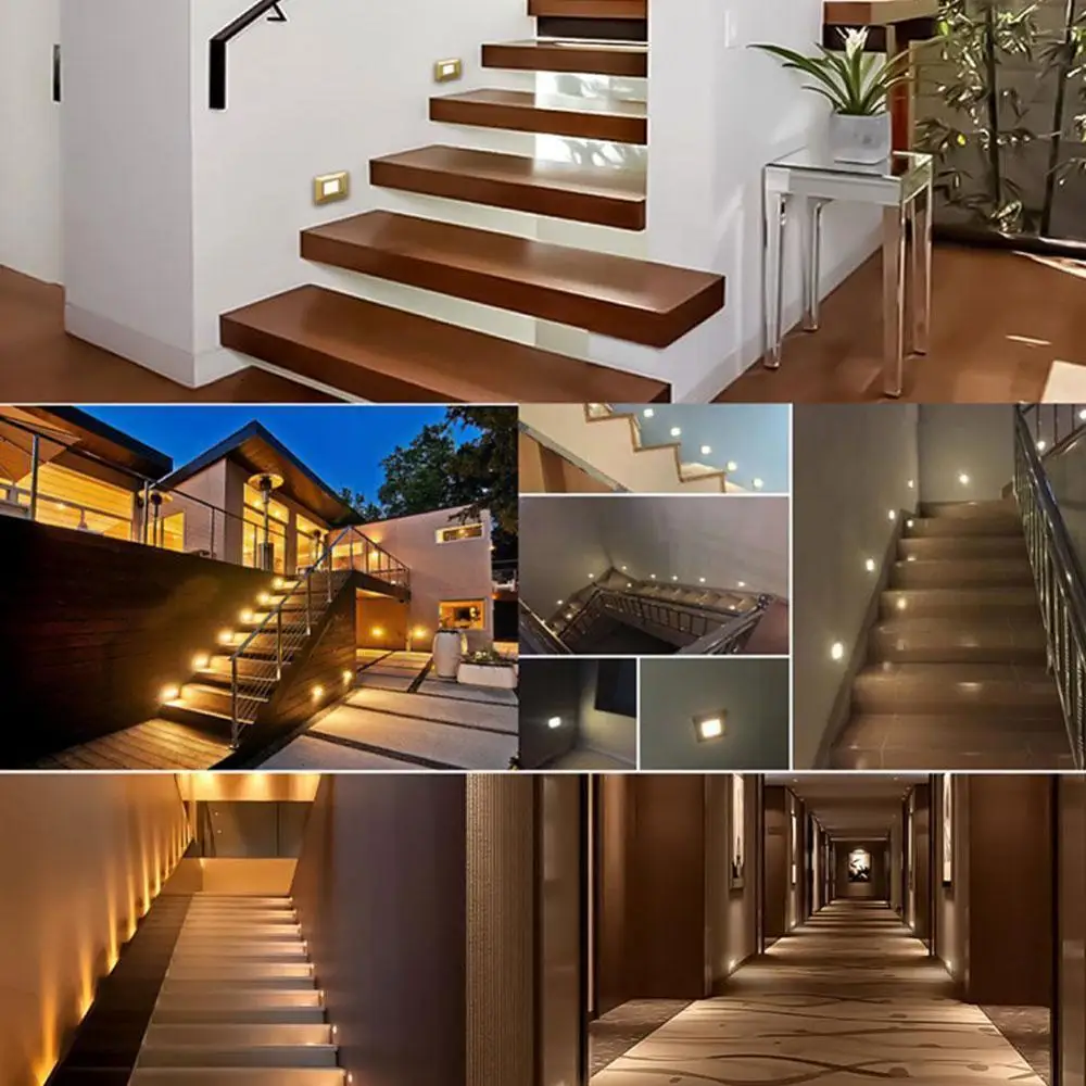 Champagne gold Night light foyer Motion Detector Sensor Ladder Lamp Steps kitchen Wall step Lamp Stair Light light LED Rece A0L1
Champagne gold Night light foyer Motion Detector Sensor Ladder Lamp Steps kitchen Wall step Lamp Stair Light light LED Rece A0L1