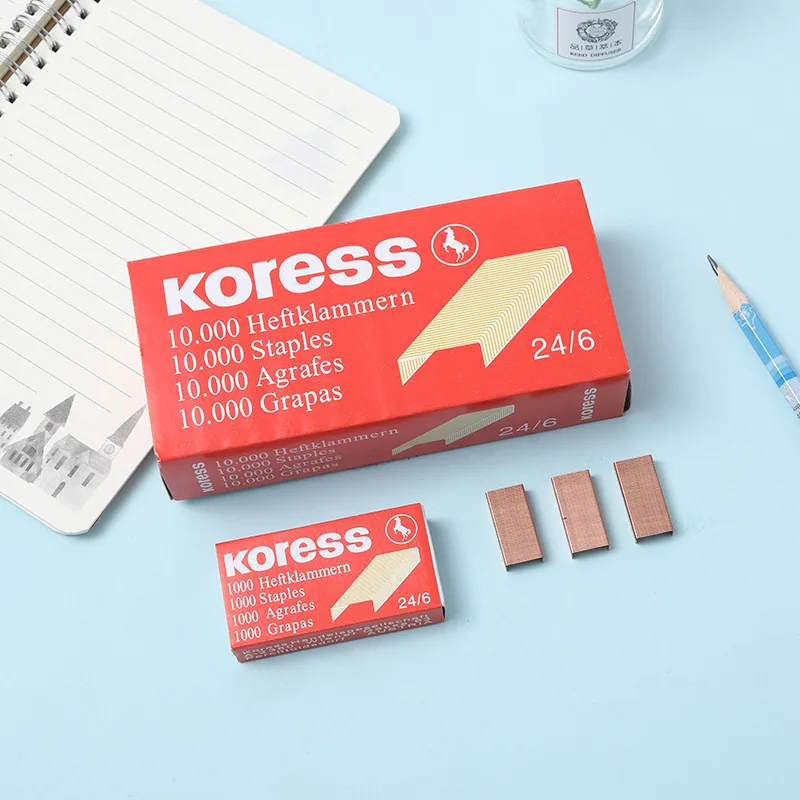 Acrylic Transparent Stapler Rose Gold Color Crystal INS Design 24/6 Staples Stationery Office Binding School Supplies A6331
Acrylic Transparent Stapler Rose Gold Color Crystal INS Design 24/6 Staples Stationery Office Binding School Supplies A6331