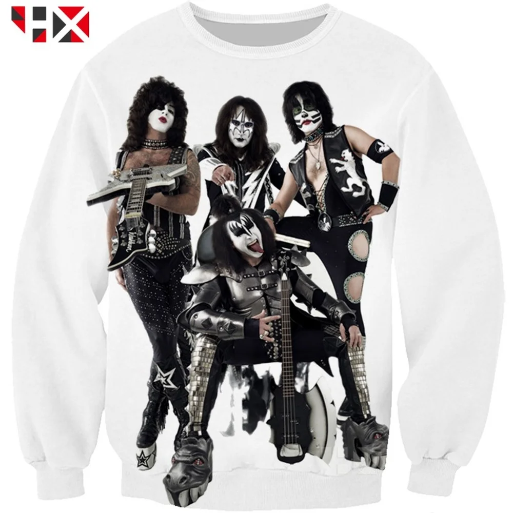 CLOOCL Newest KISS Rock Band Men Women 3D Print Sweatshirt Unisex Hip Hop Harajuku Casual Tops 
CLOOCL Newest KISS Rock Band Men Women 3D Print Sweatshirt Unisex Hip Hop Harajuku Casual Tops
