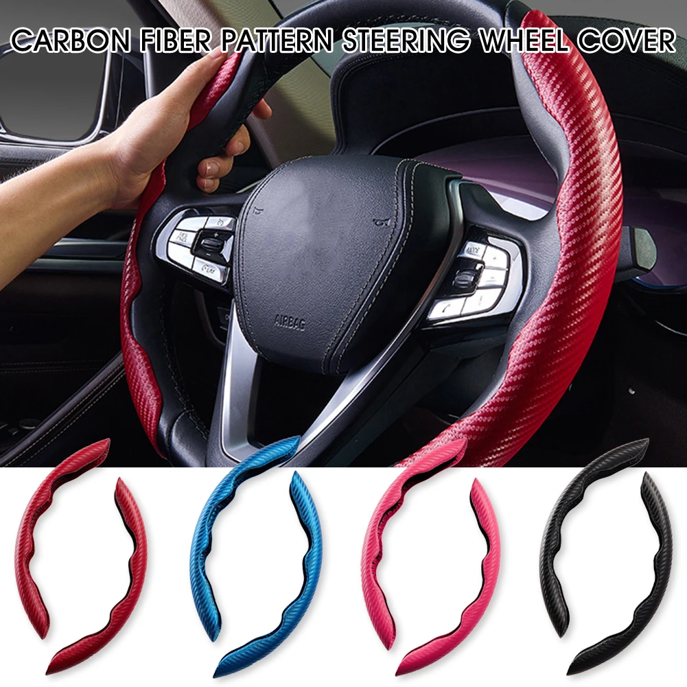 15Inch Universal Car Steering Wheel Cover Carbon ABS Fiber Interior Accessories For BMW X1 G11 G12 E90 M3 E60 E61 F10 F07 M5 E63
15Inch Universal Car Steering Wheel Cover Carbon ABS Fiber Interior Accessories For BMW X1 G11 G12 E90 M3 E60 E61 F10 F07 M5 E63