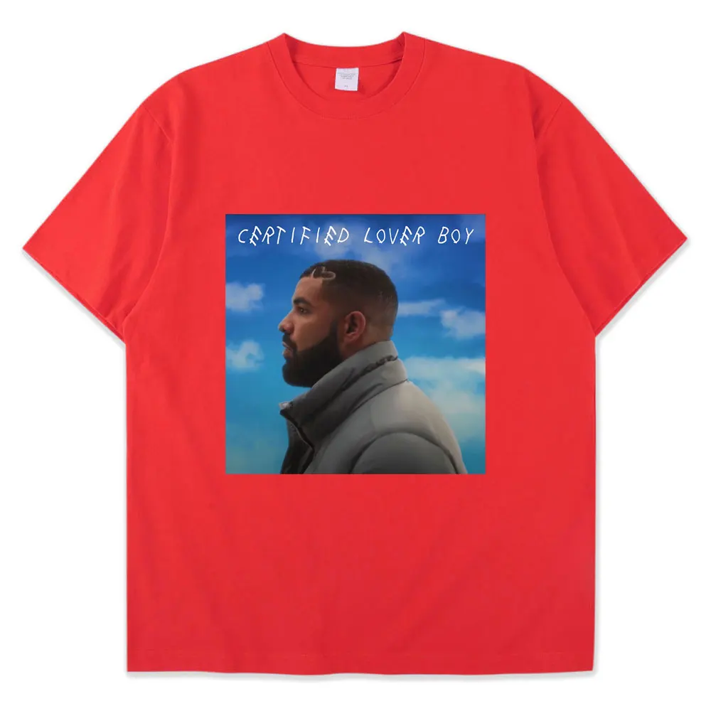 Certified Lover Boy Drake Personality Boy Summer Thin Short Sleeve Loose Harajuku Pure Cotton T-Shirt Quality T-Shirt 
Certified Lover Boy Drake Personality Boy Summer Thin Short Sleeve Loose Harajuku Pure Cotton T-Shirt Quality T-Shirt