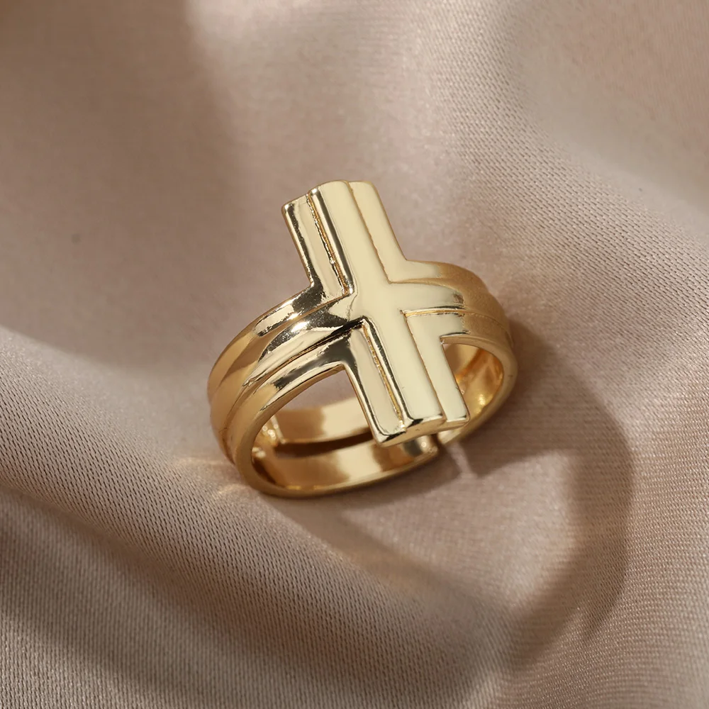 Hip Hop Punk Big Cross Rings For Men Copper Vintage Statement Egypt Cross Ring Gothic Accessories For Women Jewelry Gift
Hip Hop Punk Big Cross Rings For Men Copper Vintage Statement Egypt Cross Ring Gothic Accessories For Women Jewelry Gift