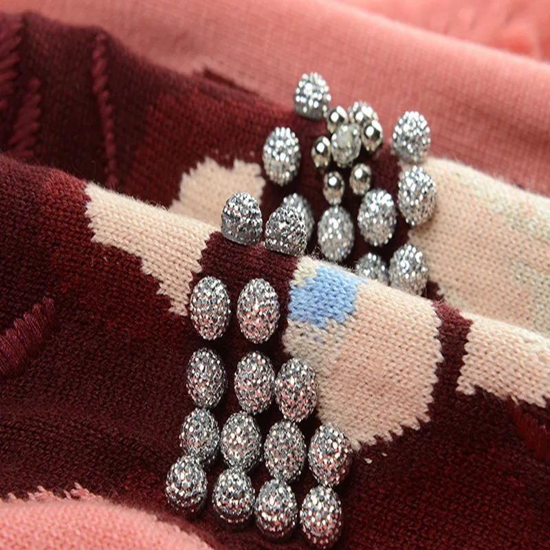 Vintage Woolen Sweater Women Pullover O-Neck Knitwear Long Sleeve Casual Beading Harajuku Japanese Jumper Jersey Korean Style
Vintage Woolen Sweater Women Pullover O-Neck Knitwear Long Sleeve Casual Beading Harajuku Japanese Jumper Jersey Korean Style