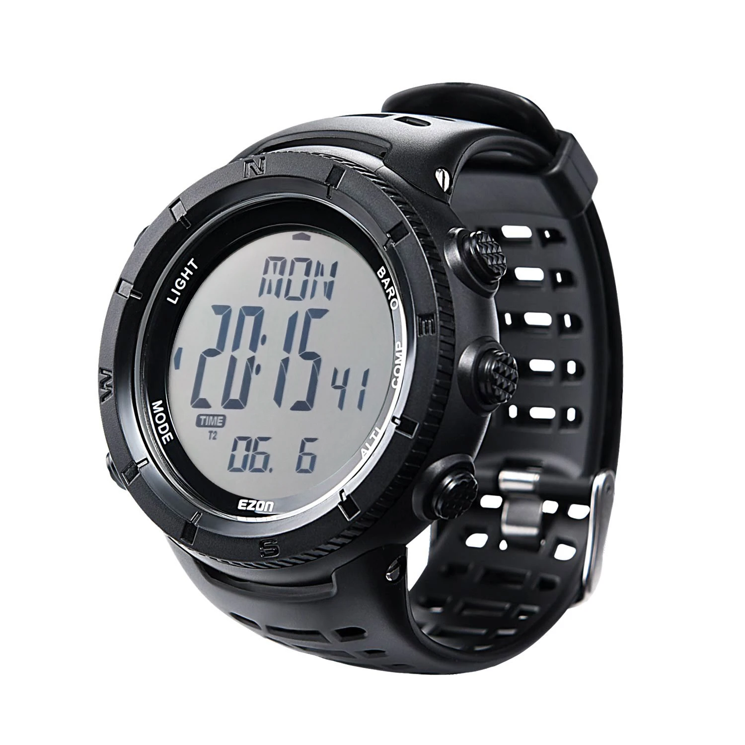 Outdoor sports, mountaineering watch, height, temperature, compass function. Please consult if you want to buy accessories
Outdoor sports, mountaineering watch, height, temperature, compass function. Please consult if you want to buy accessories
