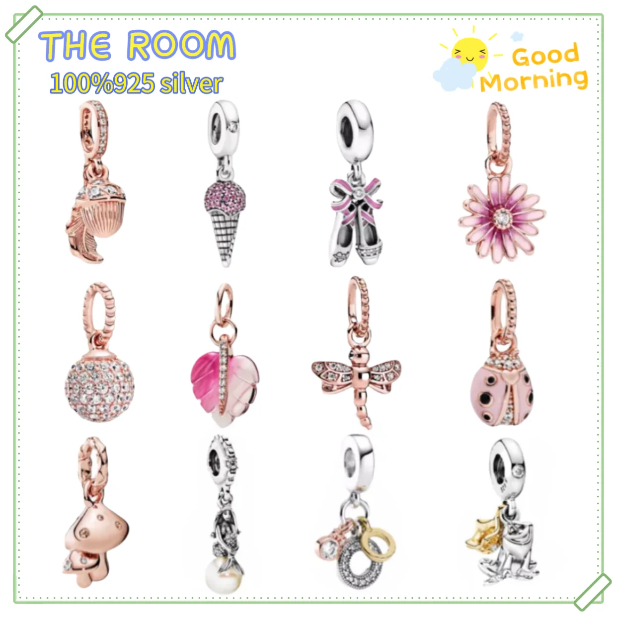 S925 Sterling Silver Charm DIY amulet Pandora Bracelet For female lovers jewelry customization to create a fashion classic
S925 Sterling Silver Charm DIY amulet Pandora Bracelet For female lovers jewelry customization to create a fashion classic