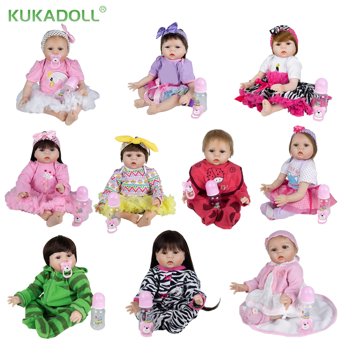 KUKADOLL Stocktake Sales Cloth Body Dolls Cute 22 Inch 55 CM Baby Toys For Children Birthday Presents Christmas Gifts
KUKADOLL Stocktake Sales Cloth Body Dolls Cute 22 Inch 55 CM Baby Toys For Children Birthday Presents Christmas Gifts