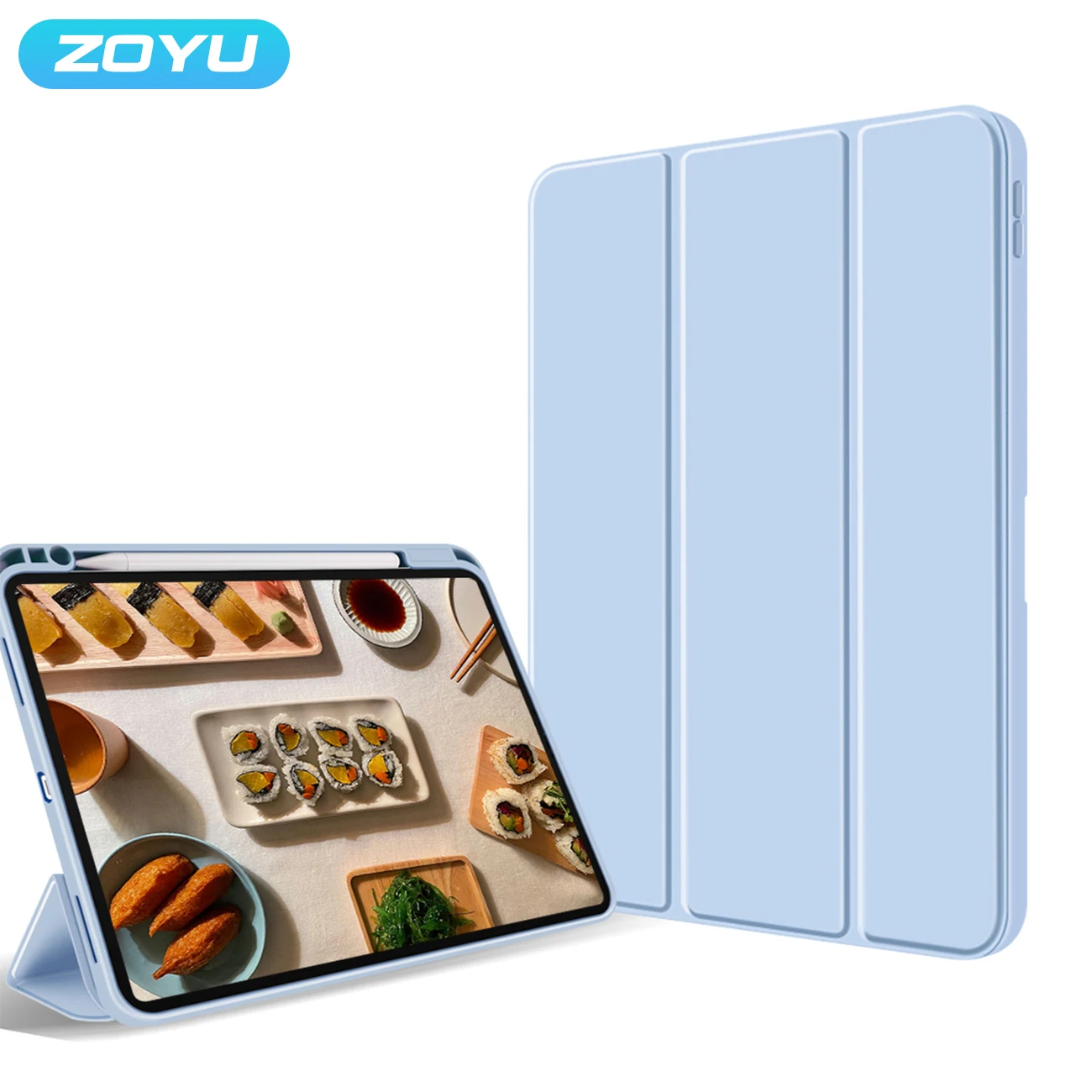 ZOYU for iPad Mini 6th Generation Case, With Pencil Holder Ultra-thin Anti-fall Automatic Sleep Cover, For iPad Mini 6 inch case
ZOYU for iPad Mini 6th Generation Case, With Pencil Holder Ultra-thin Anti-fall Automatic Sleep Cover, For iPad Mini 6 inch case