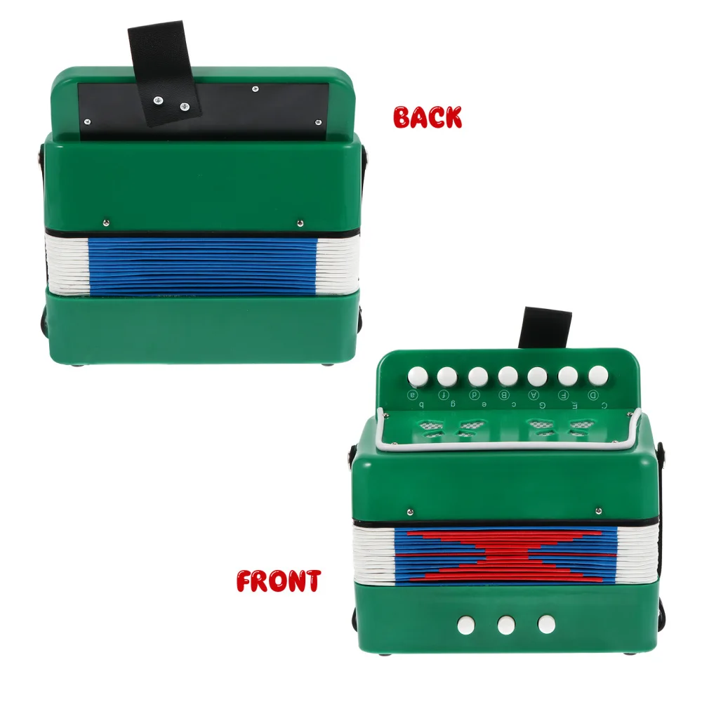 1Pc Adorable Accordion Introductory Musical Instruments Educational Plaything
1Pc Adorable Accordion Introductory Musical Instruments Educational Plaything