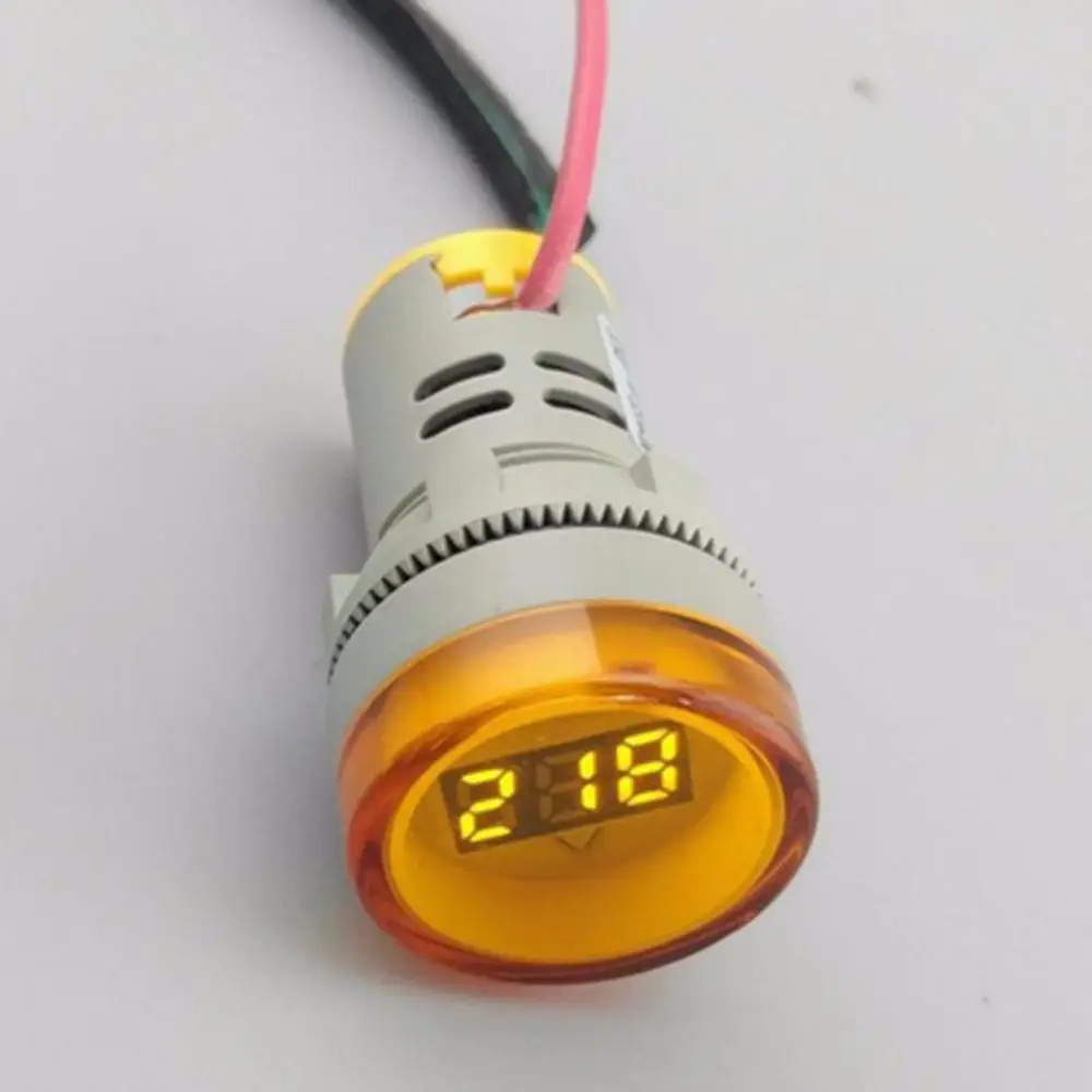 85% Hot Sales!! 22MM AC60-500V LED Voltmeter Voltage Meter Indicator Digital Display Pilot Light
85% Hot Sales!! 22MM AC60-500V LED Voltmeter Voltage Meter Indicator Digital Display Pilot Light