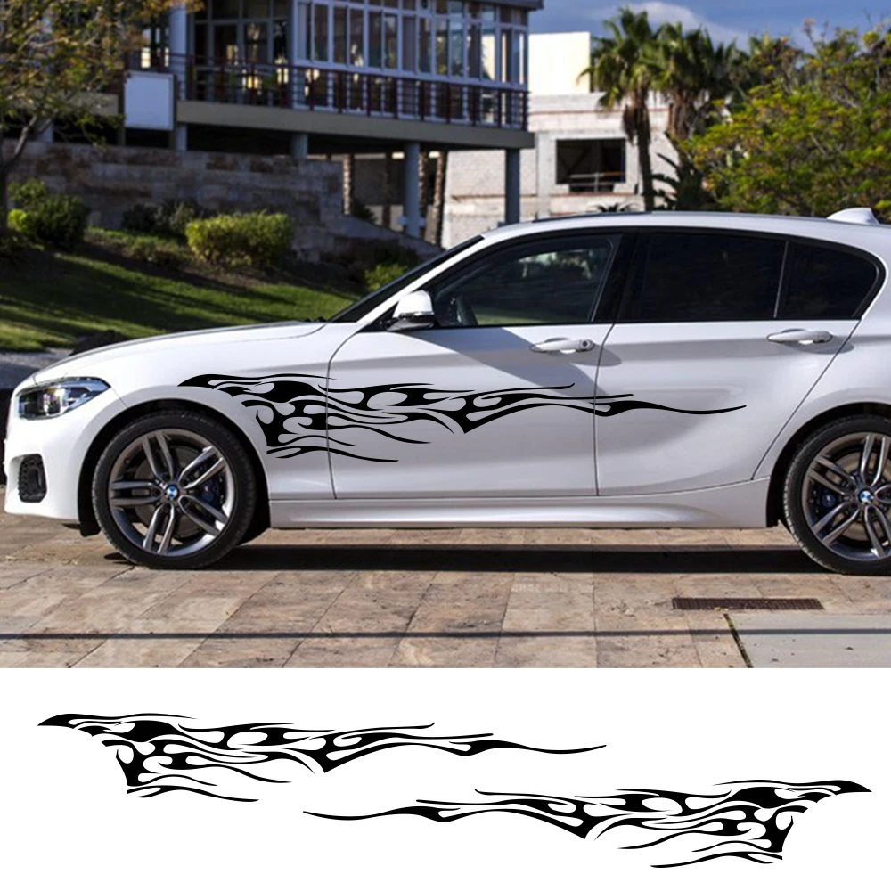 Car Door side Stickers Vinyl Film Auto Decoration Sports Styling Decals Automobiles Flame Large Graphics Tuning Car Accessories
Car Door side Stickers Vinyl Film Auto Decoration Sports Styling Decals Automobiles Flame Large Graphics Tuning Car Accessories